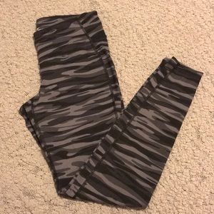 SOLD- Camouflage Printed Athletic Leggings